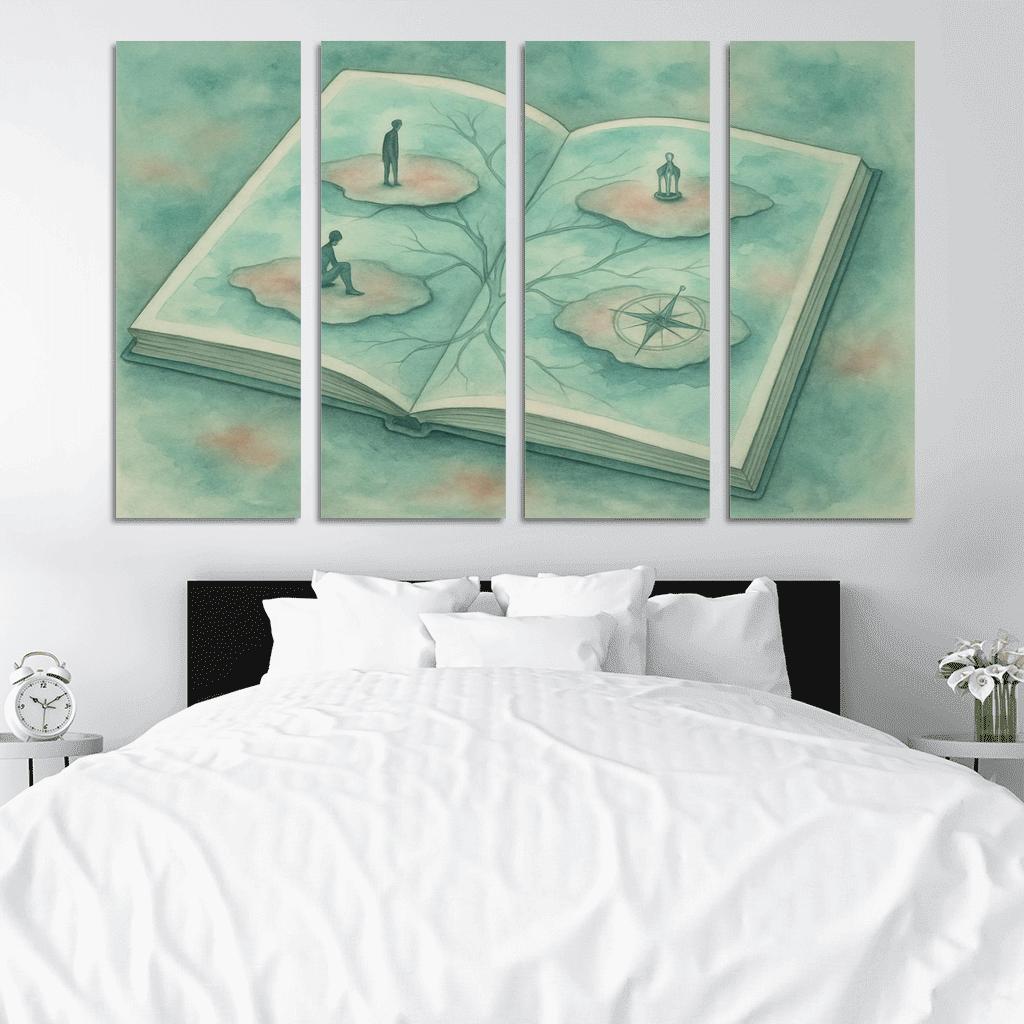 Lucid Cartography Of Emotions wall decor