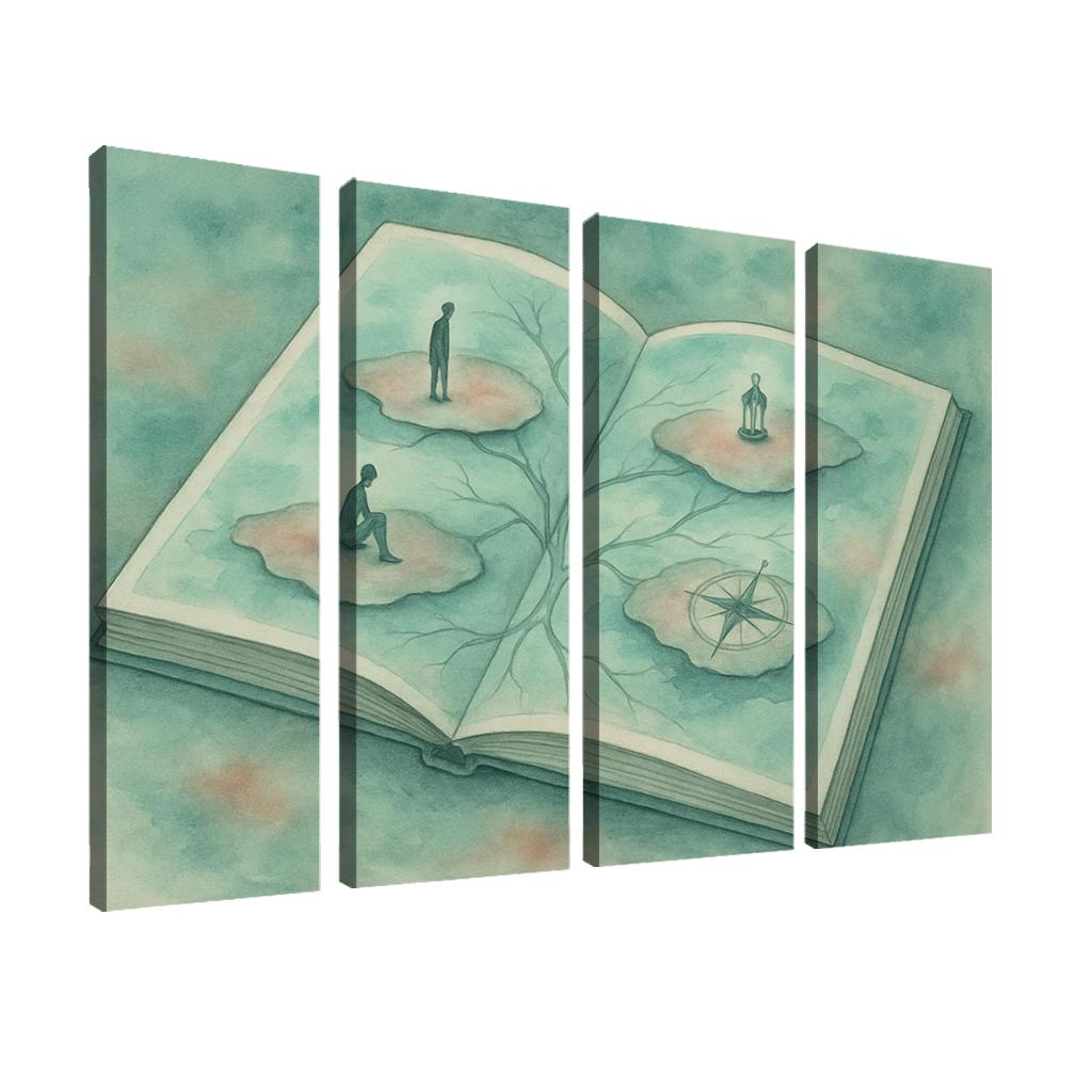 Lucid Cartography Of Emotions wall decor