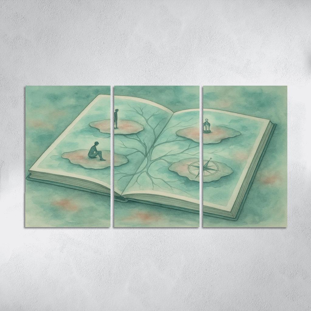 Lucid Cartography Of Emotions wall decor