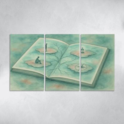 Lucid Cartography Of Emotions wall decor