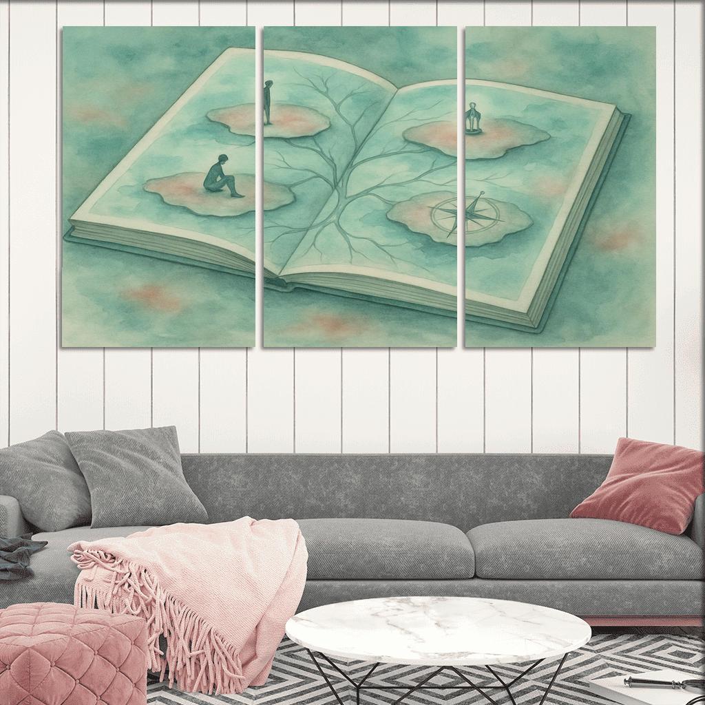 Lucid Cartography Of Emotions wall decor
