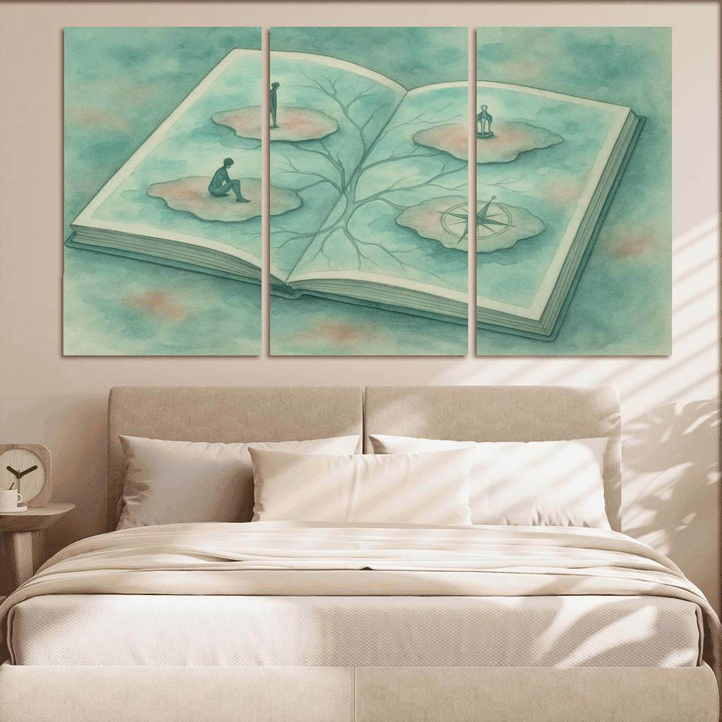 Lucid Cartography Of Emotions wall decor