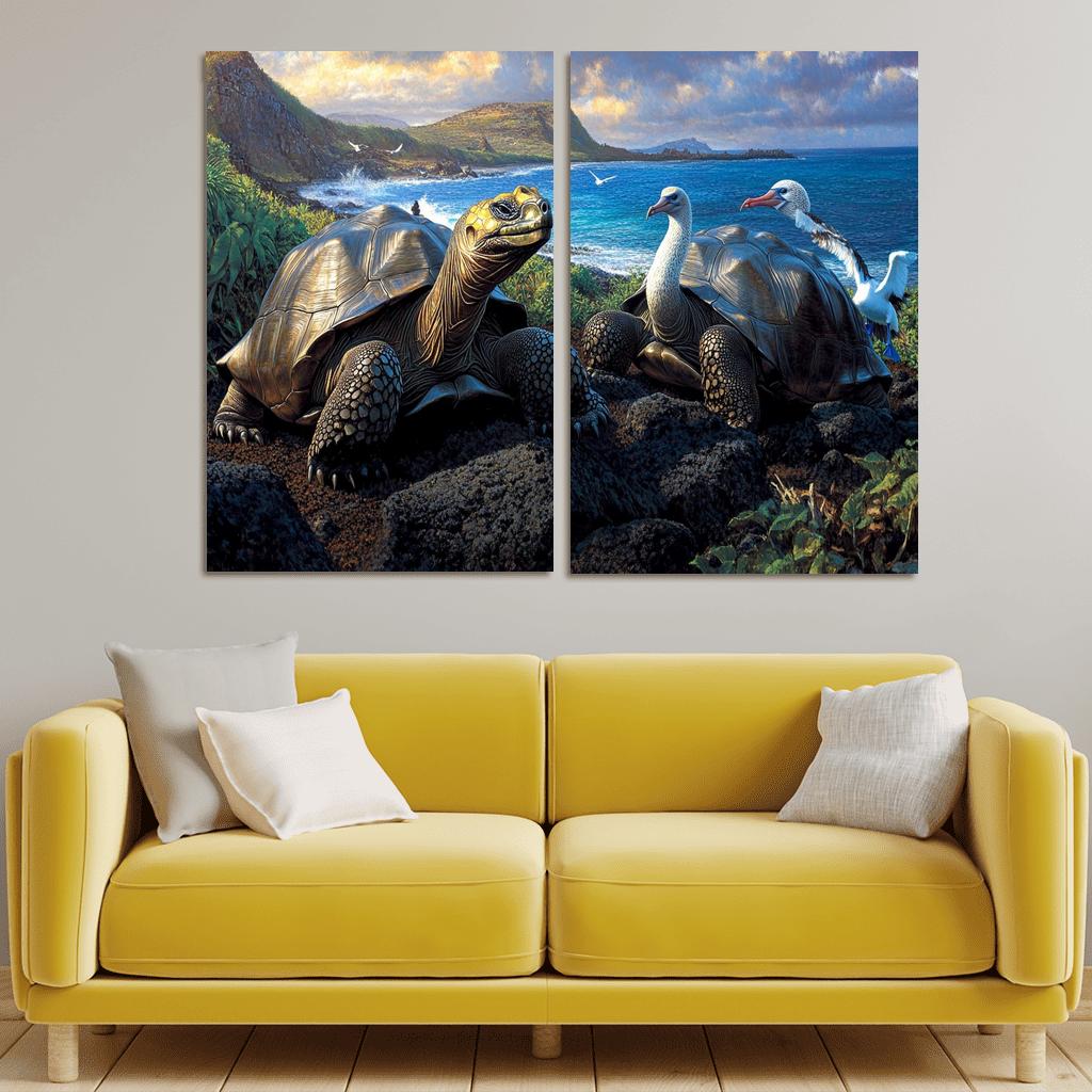 Galapagos Islands Ecuador canvas paintings frame