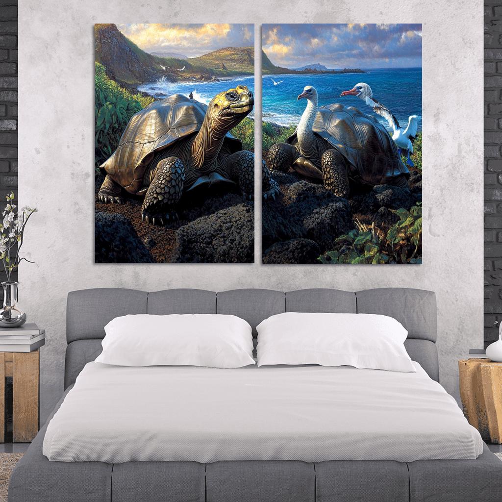 Galapagos Islands Ecuador canvas paintings frame