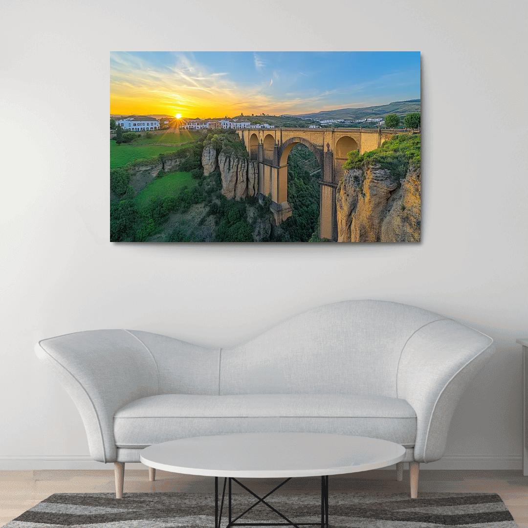 Ronda Bridge wall art
