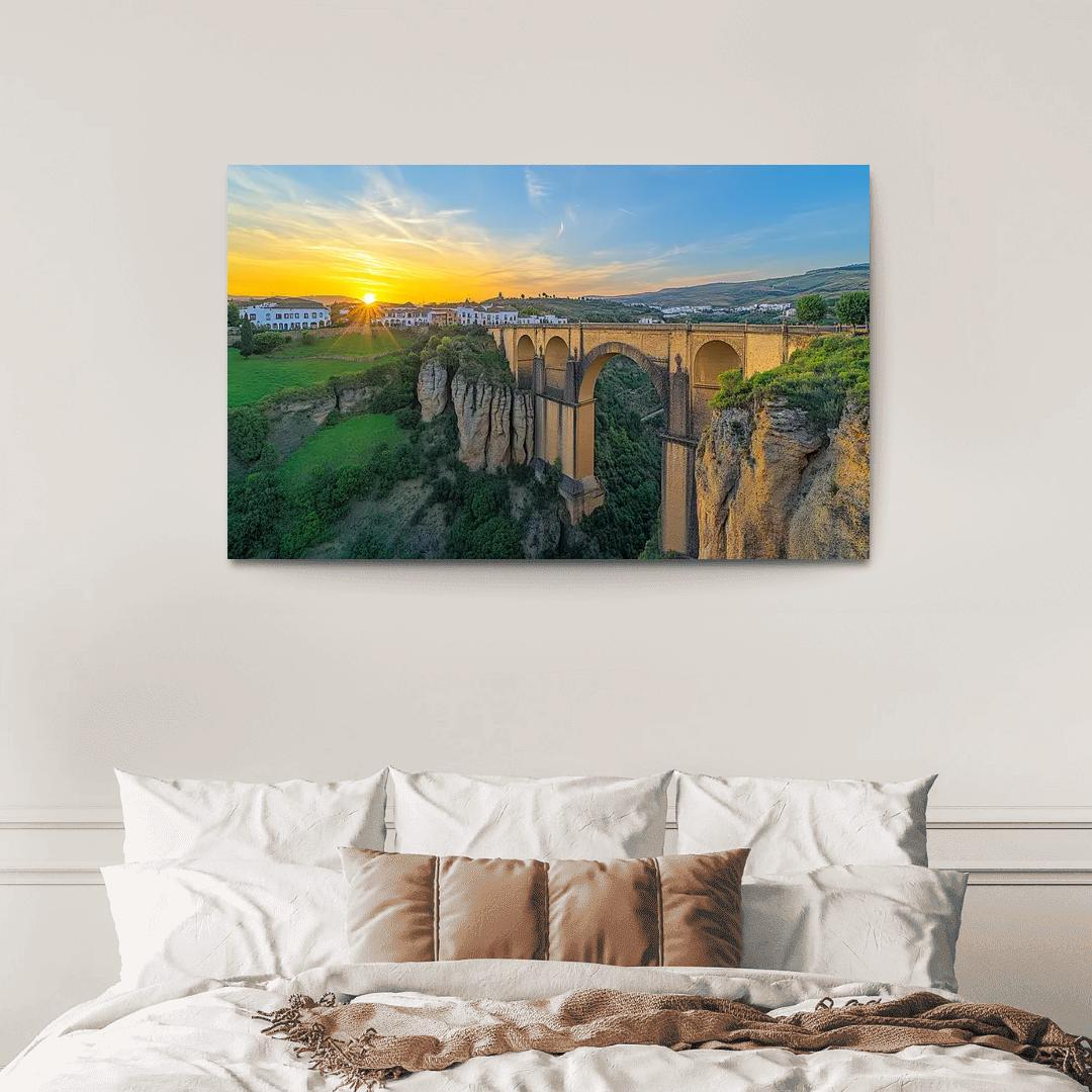 Ronda Bridge wall art