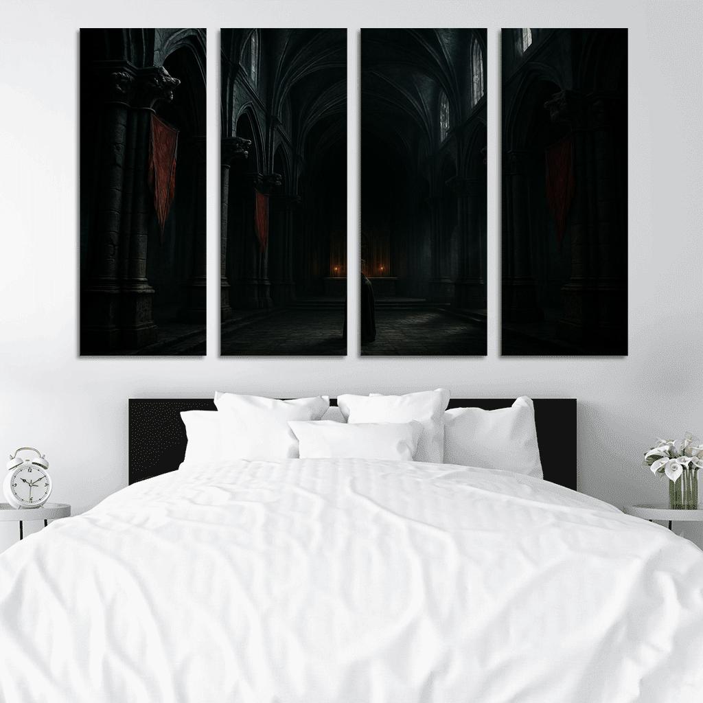 Cathedral Of Echoes abstract paintings frame