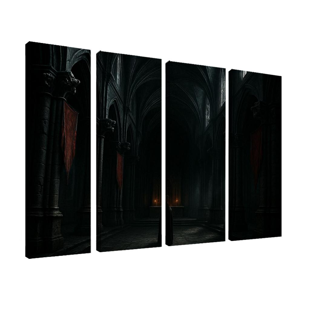 Cathedral Of Echoes abstract paintings frame