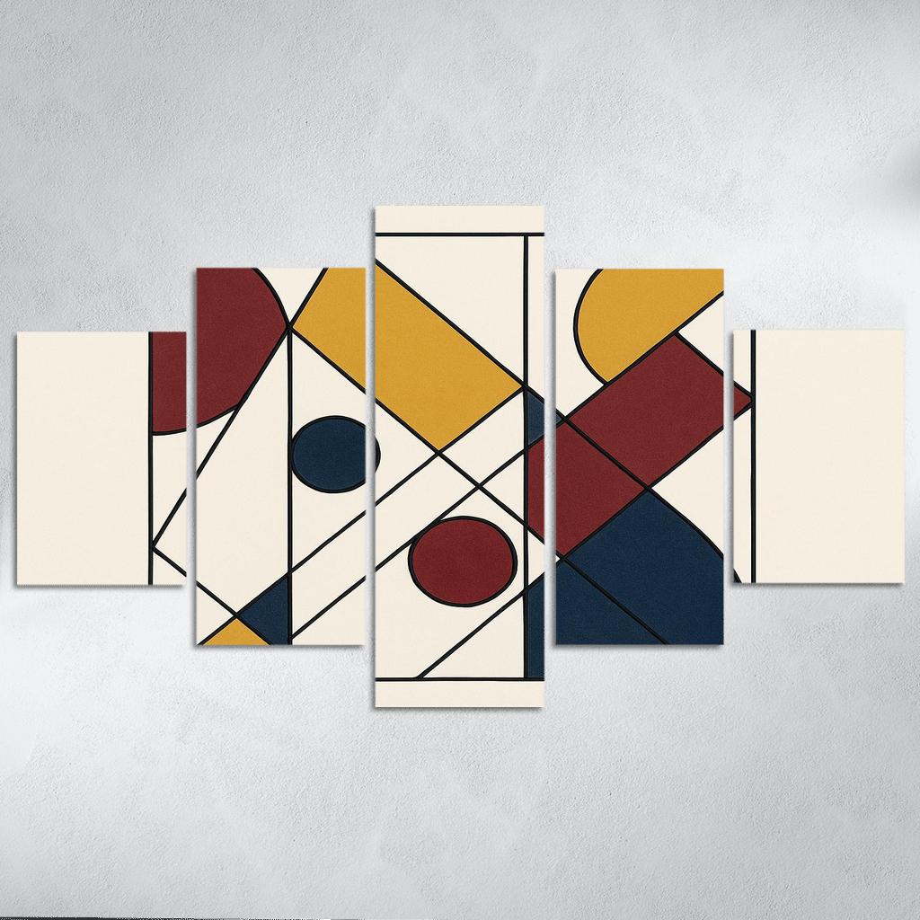 Fragmented Harmony home decor