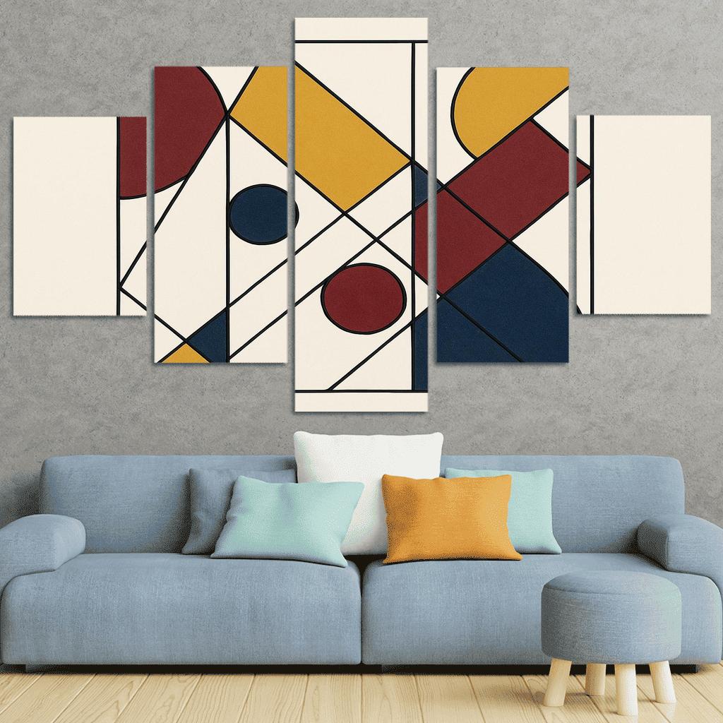 Fragmented Harmony home decor