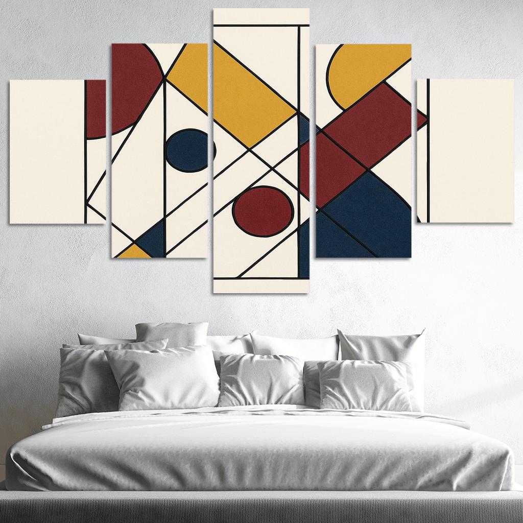 Fragmented Harmony home decor