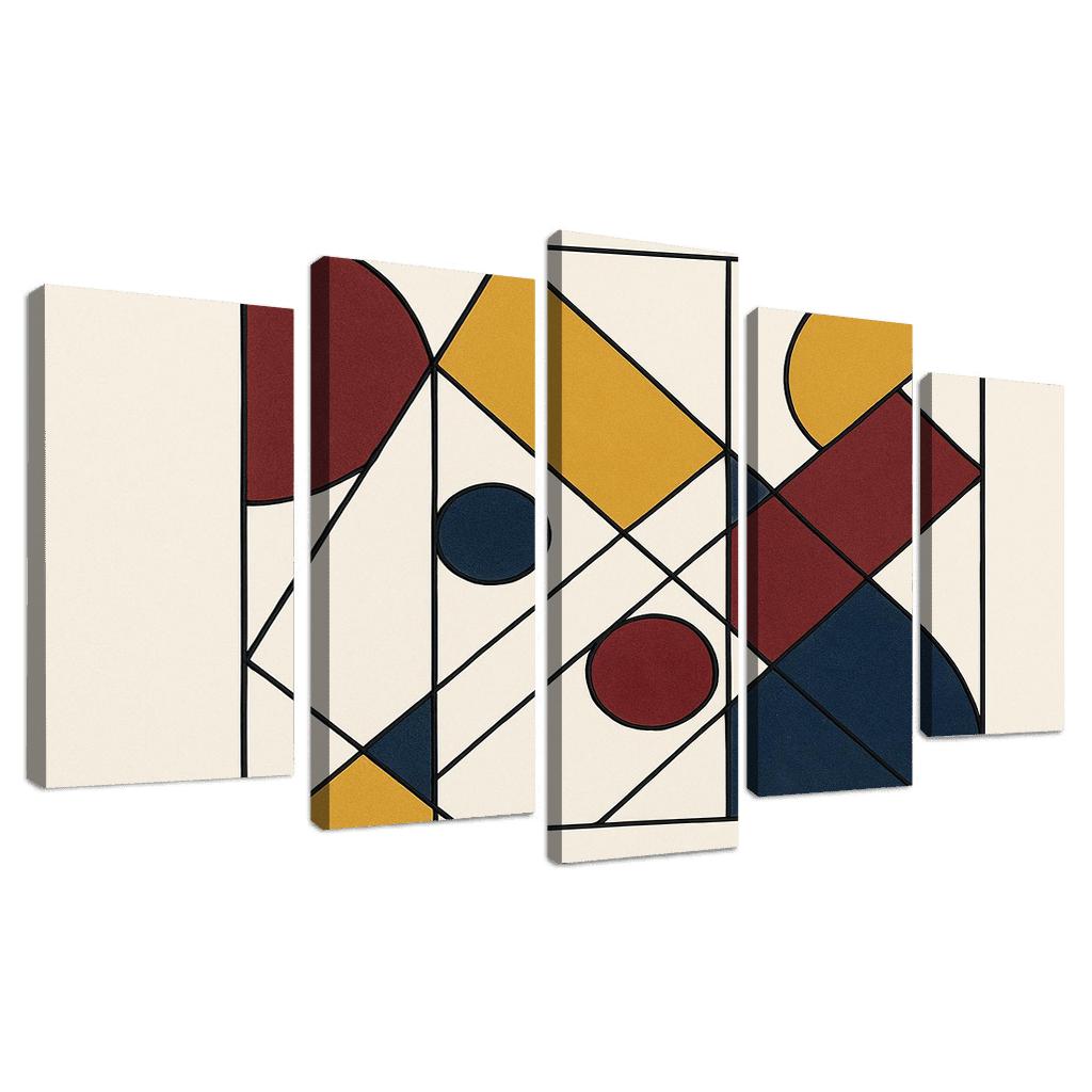 Fragmented Harmony home decor