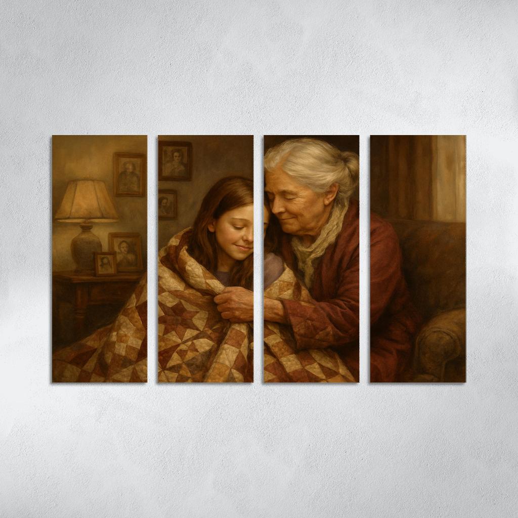 Whispers In The Timeless Quilt one-piece frames