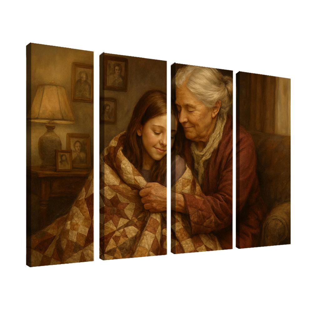 Whispers In The Timeless Quilt one-piece frames