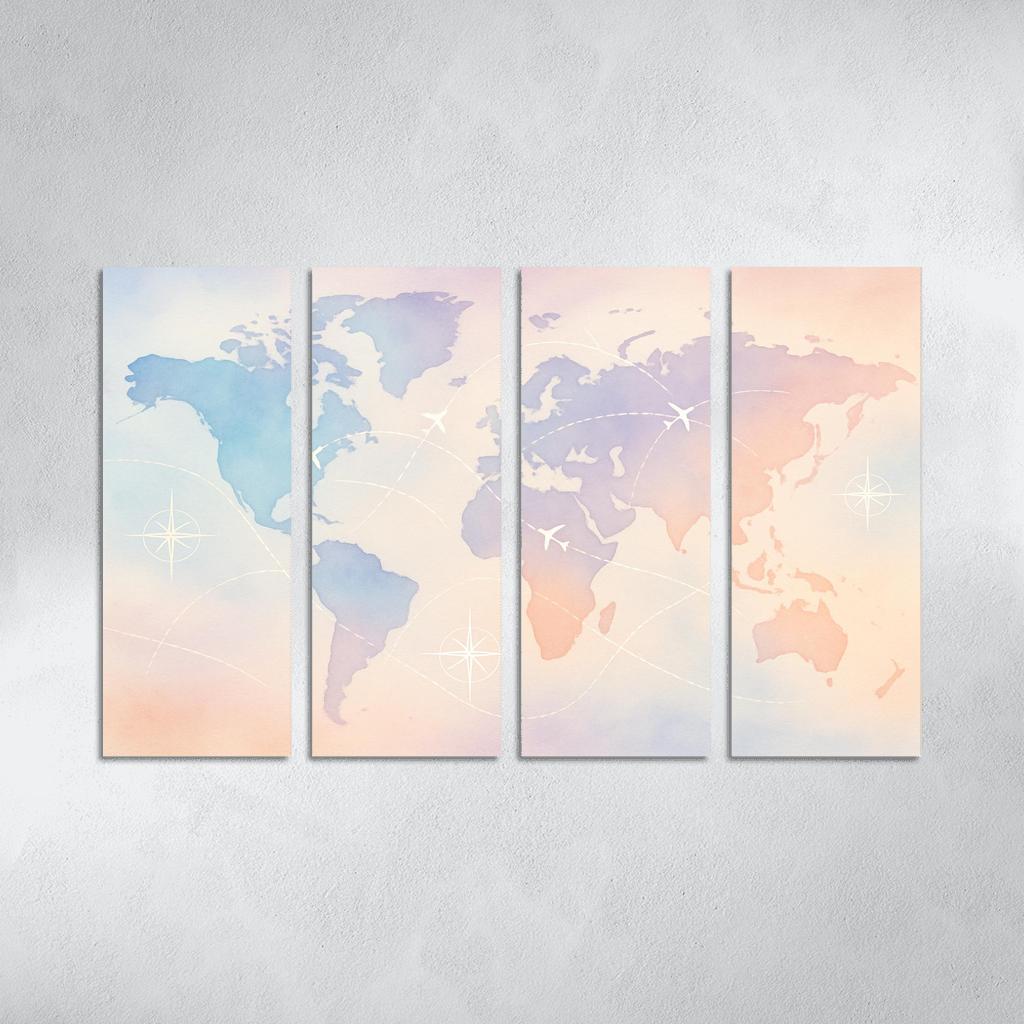 Ethereal Flight oil paintings frame