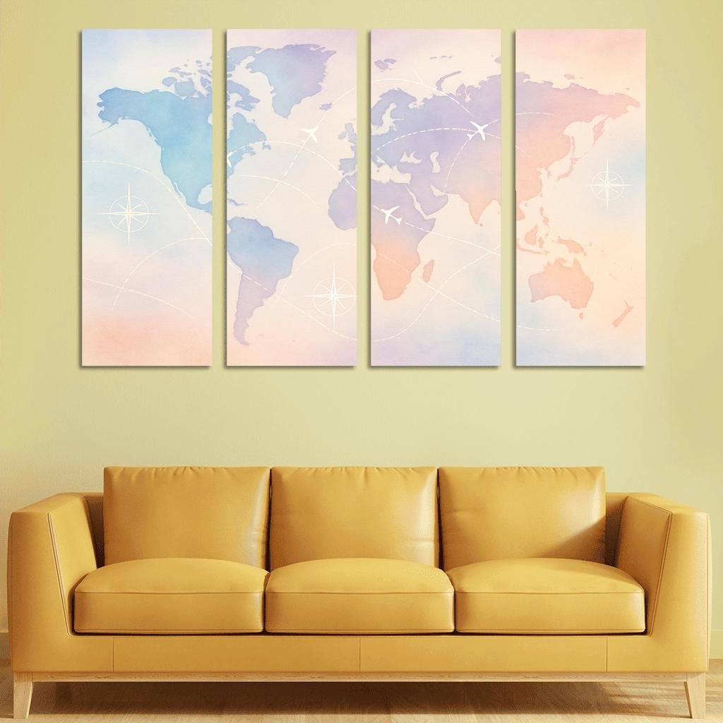 Ethereal Flight oil paintings frame