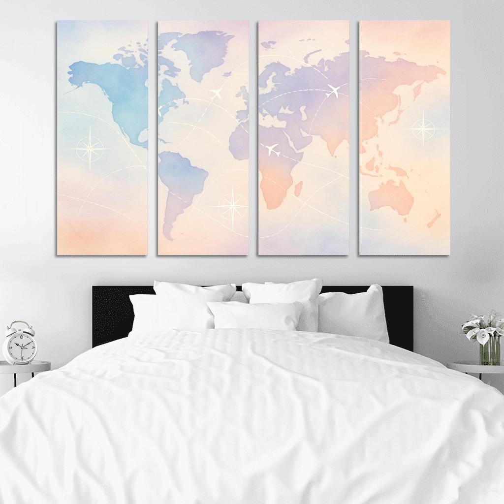 Ethereal Flight oil paintings frame