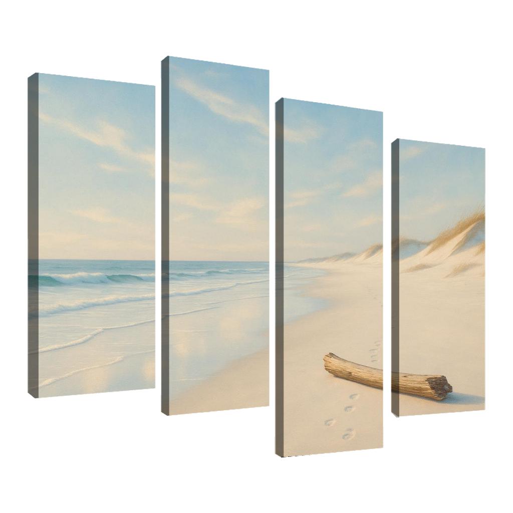 Silver Dune Mirage modern paintings frame