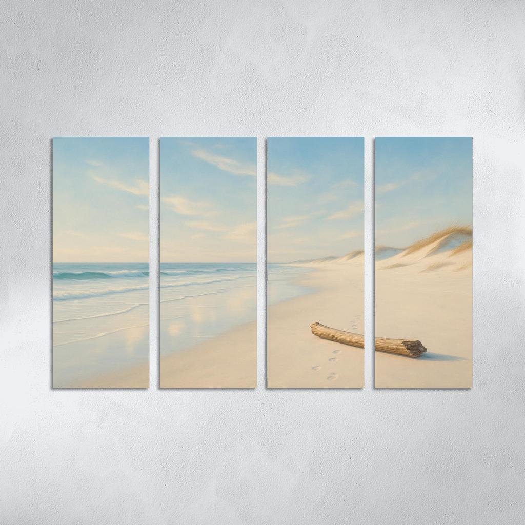 Silver Dune Mirage modern paintings frame