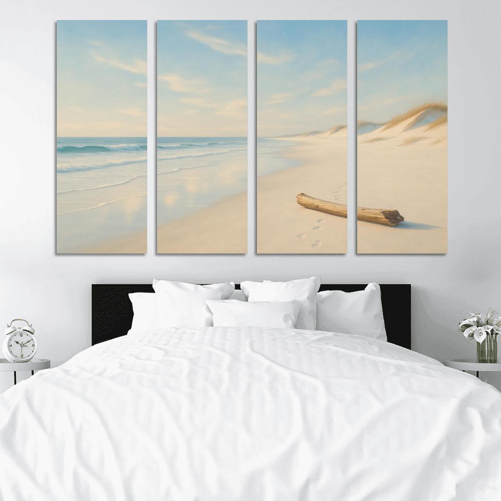 Silver Dune Mirage modern paintings frame