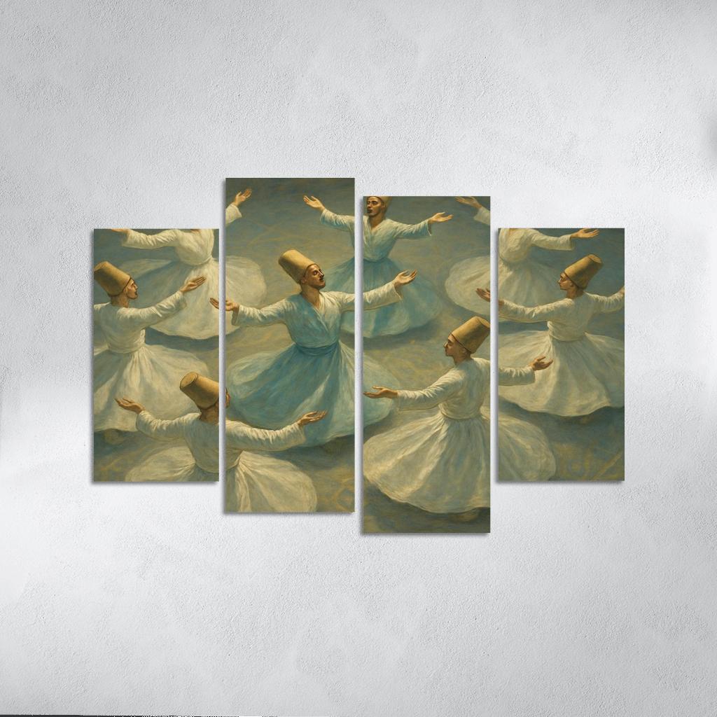 Whirling Devotion Mystic Turning Dance decor