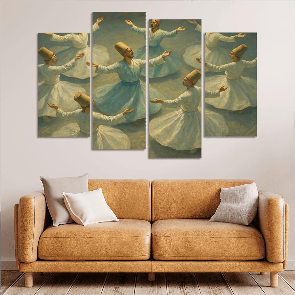 Whirling Devotion Mystic Turning Dance decor