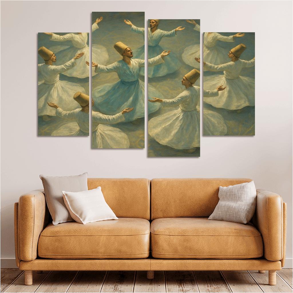 Whirling Devotion Mystic Turning Dance decor