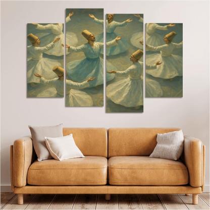 Whirling Devotion Mystic Turning Dance decor