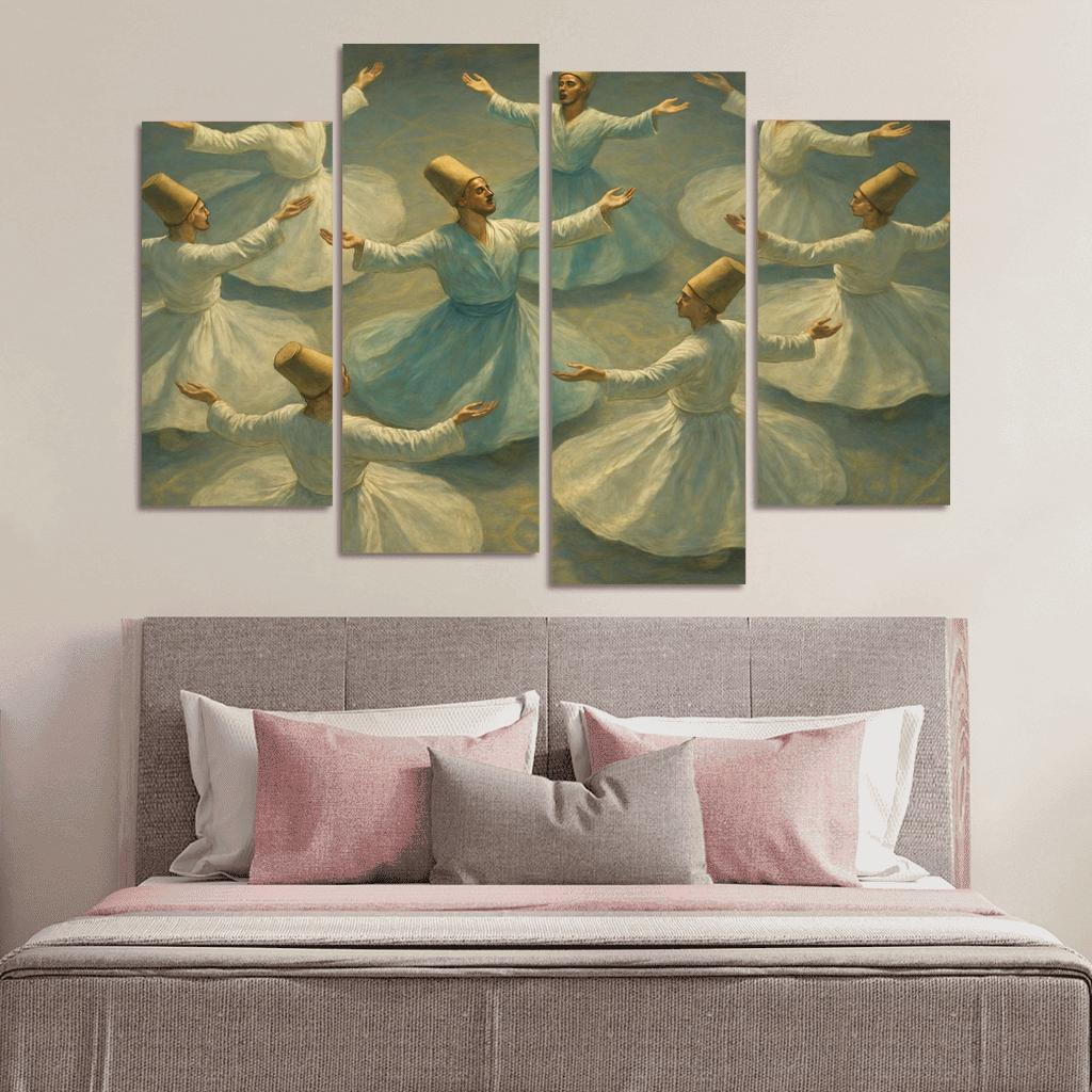 Whirling Devotion Mystic Turning Dance decor