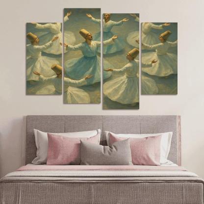 Whirling Devotion Mystic Turning Dance decor