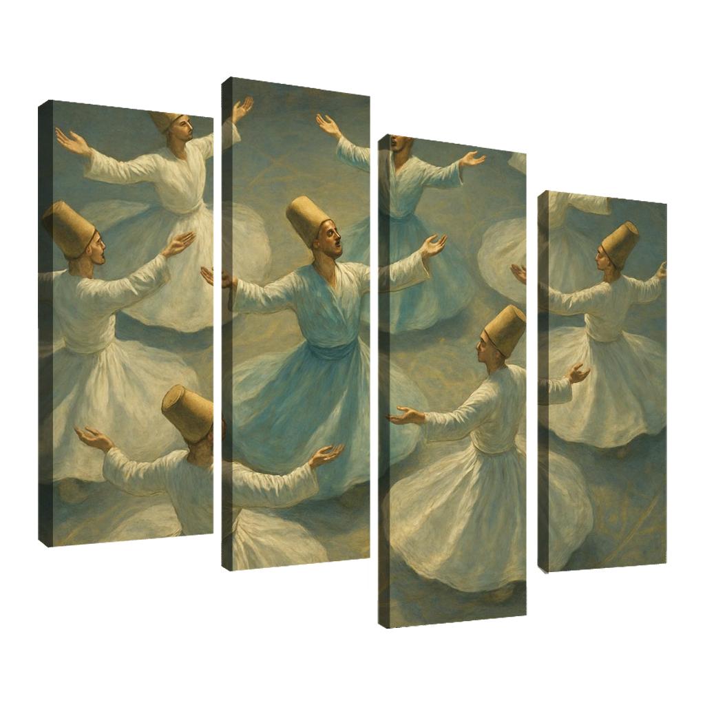 Whirling Devotion Mystic Turning Dance decor