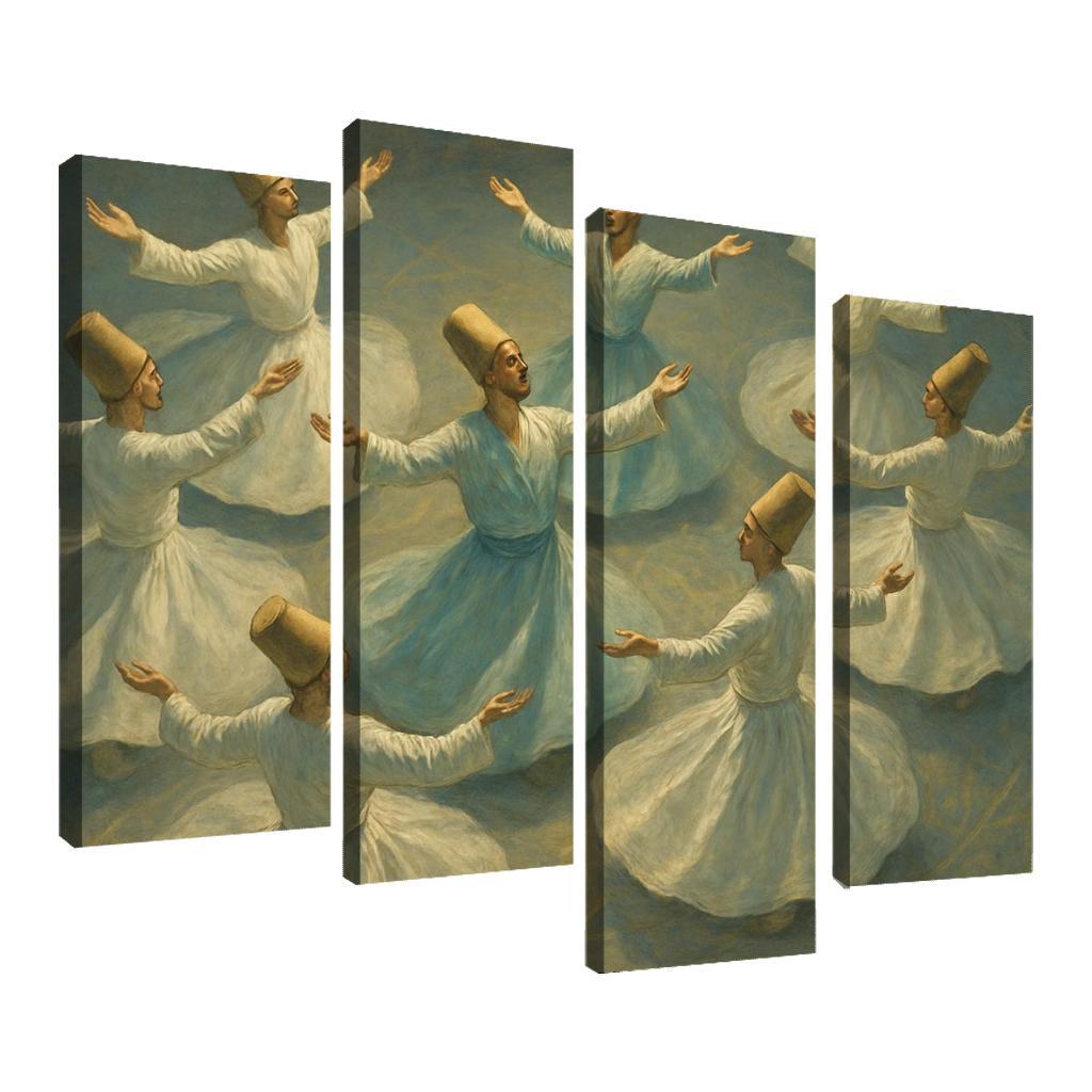 Whirling Devotion Mystic Turning Dance decor