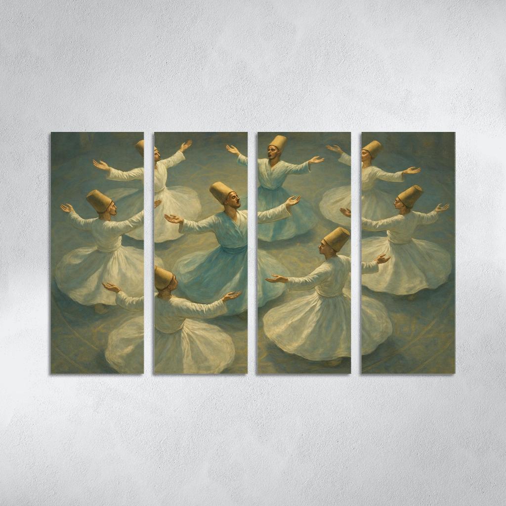 Whirling Devotion Mystic Turning Dance decor