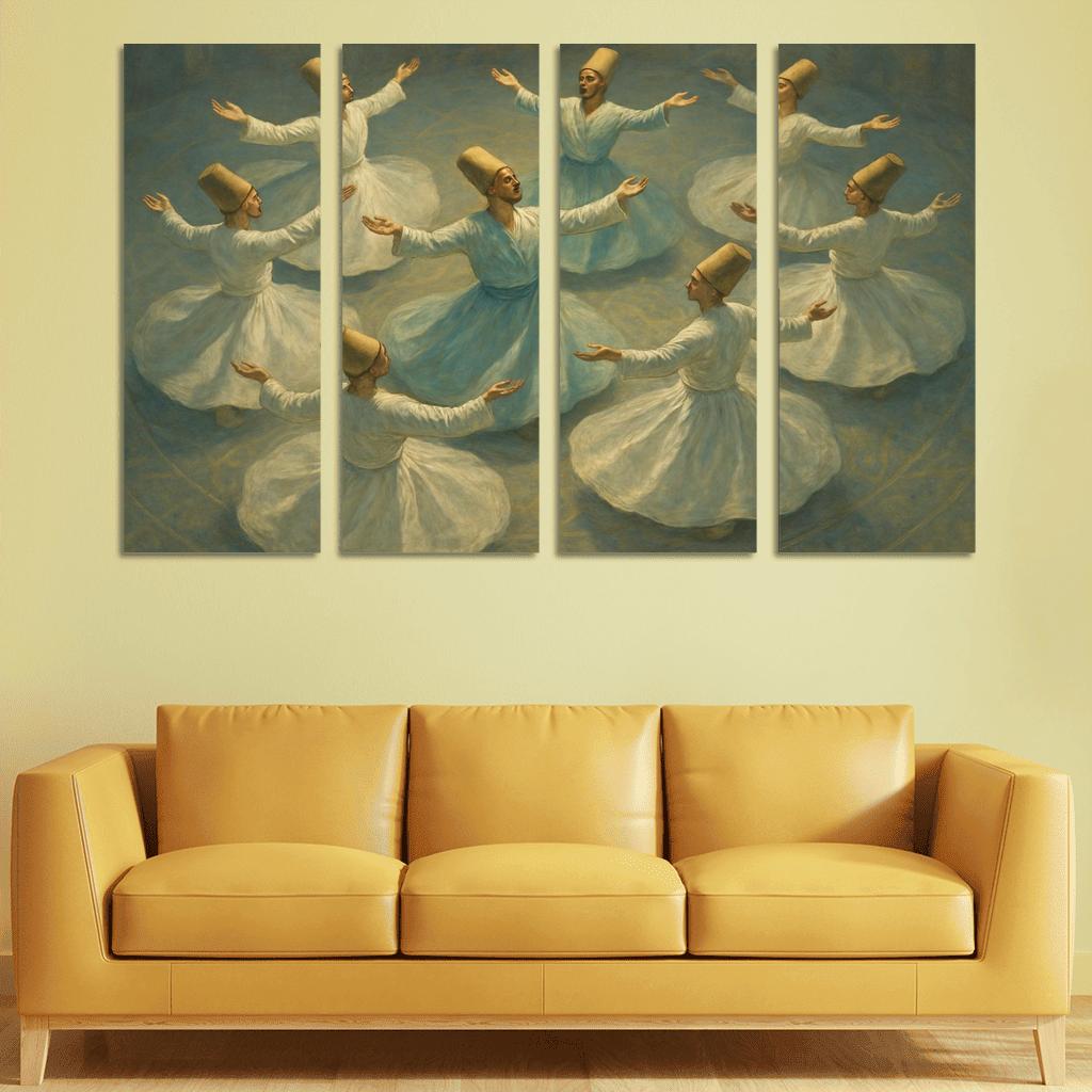 Whirling Devotion Mystic Turning Dance decor
