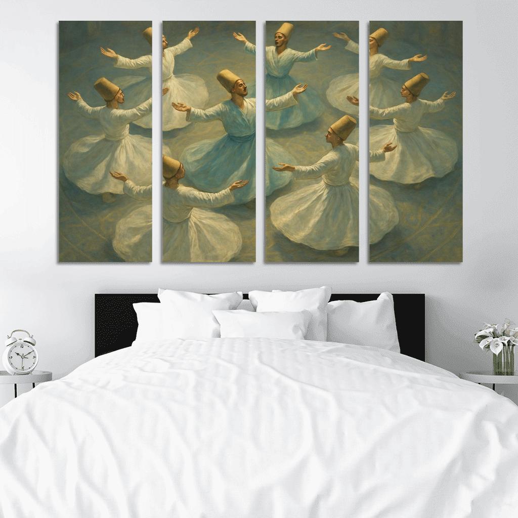 Whirling Devotion Mystic Turning Dance decor