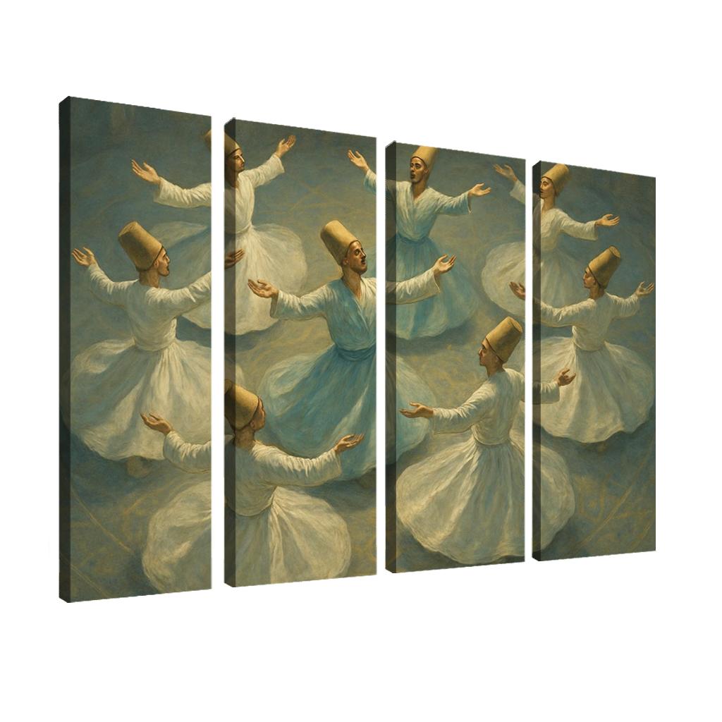 Whirling Devotion Mystic Turning Dance decor