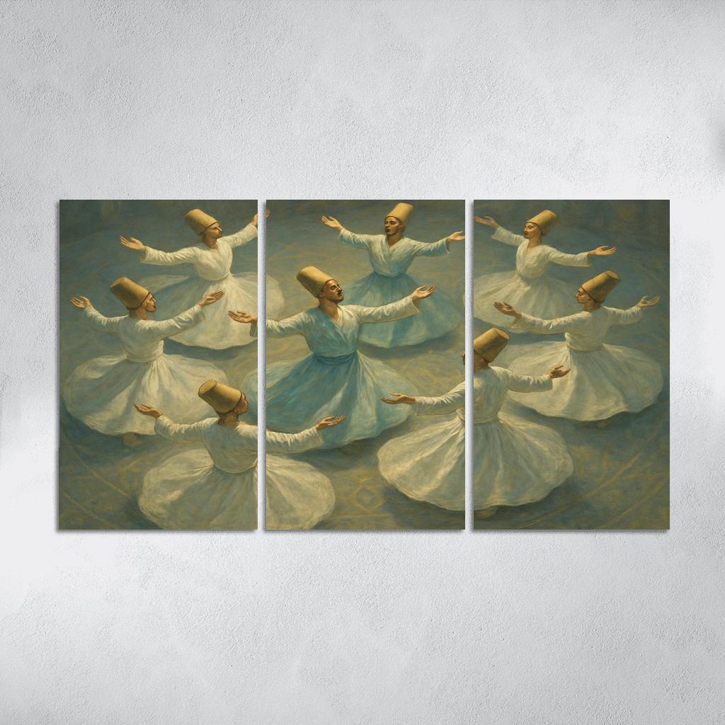 Whirling Devotion Mystic Turning Dance decor