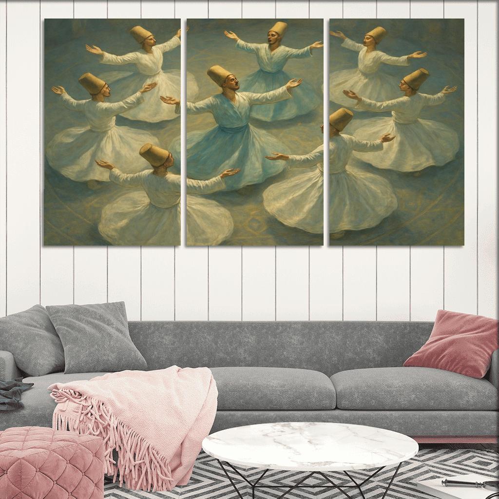 Whirling Devotion Mystic Turning Dance decor