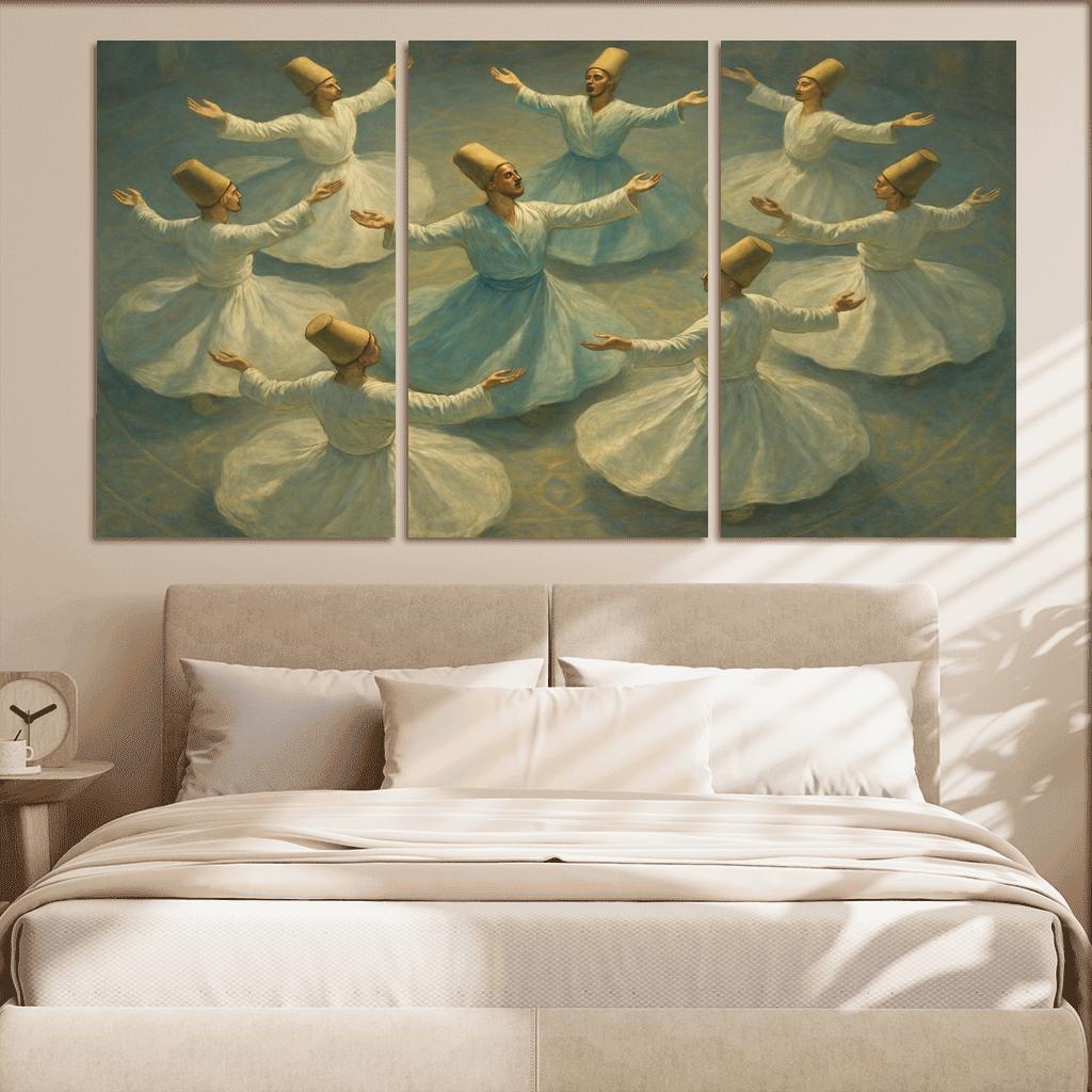 Whirling Devotion Mystic Turning Dance decor