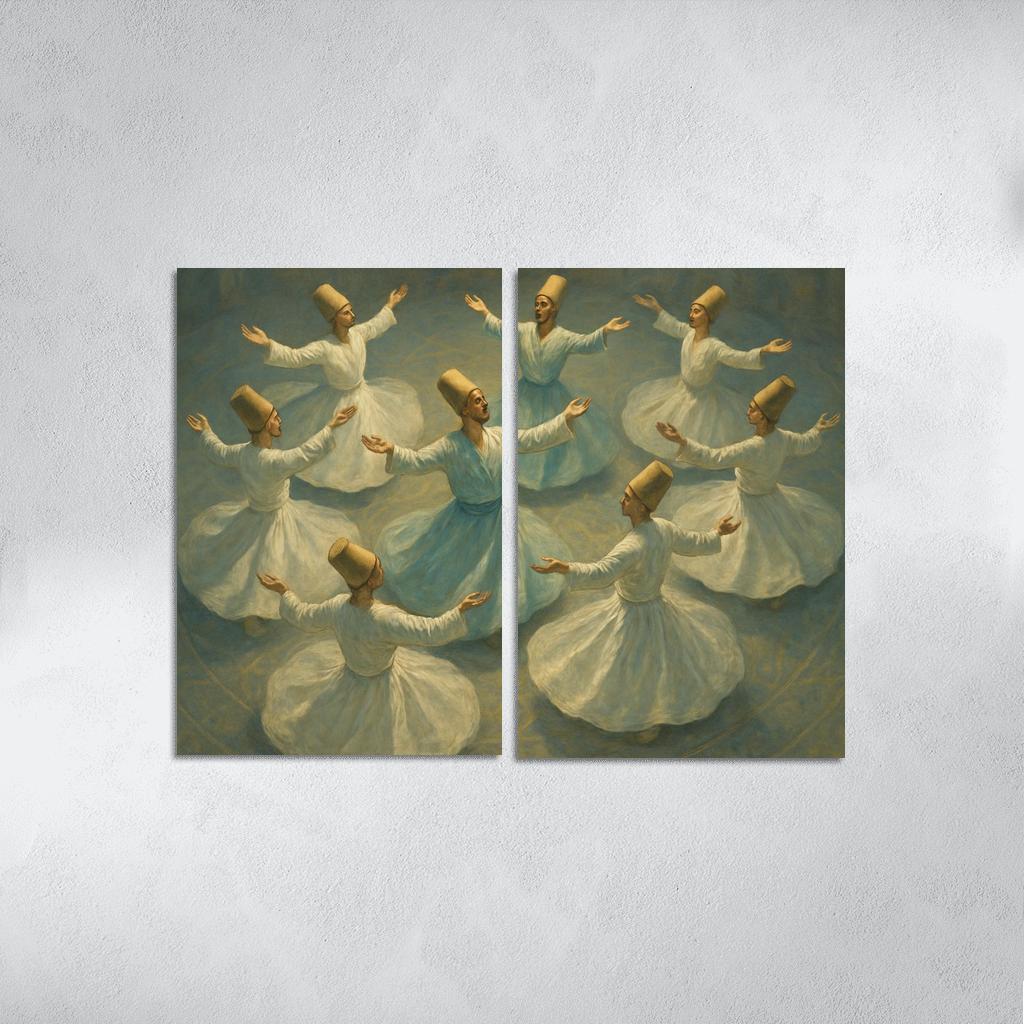 Whirling Devotion Mystic Turning Dance decor