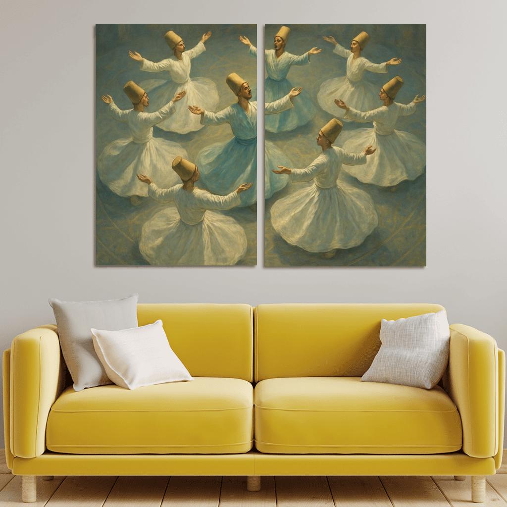 Whirling Devotion Mystic Turning Dance decor