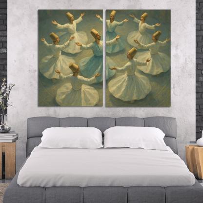 Whirling Devotion Mystic Turning Dance decor