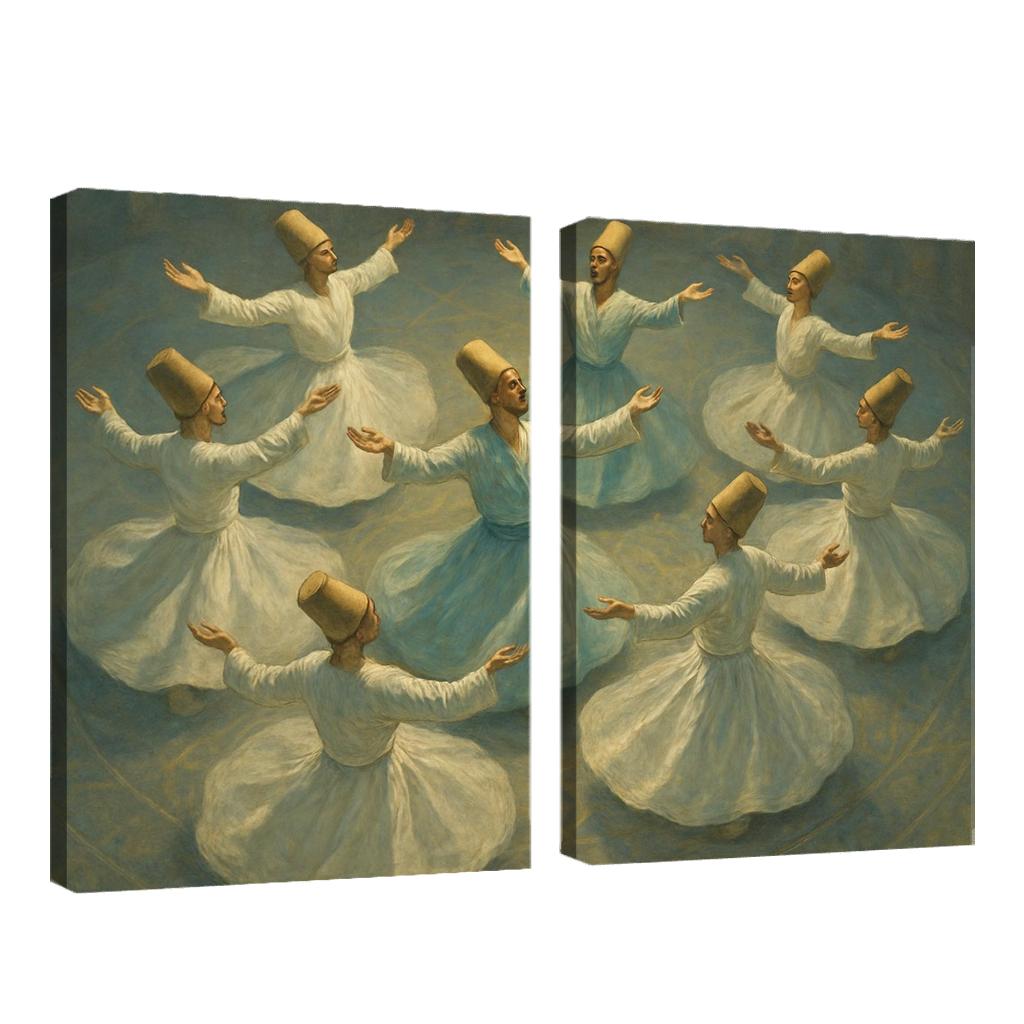 Whirling Devotion Mystic Turning Dance decor