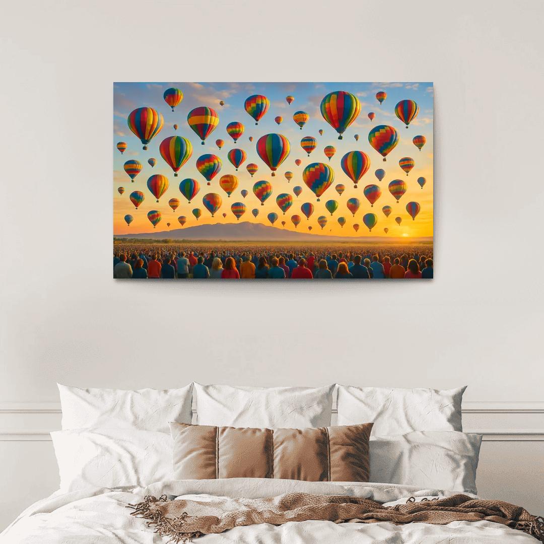 Albuquerque International Balloon Fiesta USA premium artwork frames