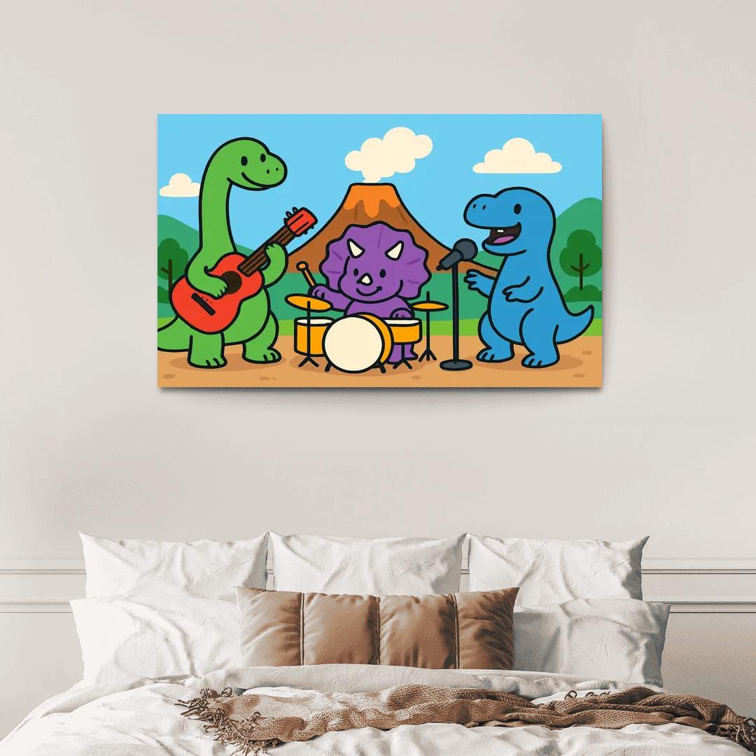 Volcano Music Band Of Dinosaurs one-piece frames