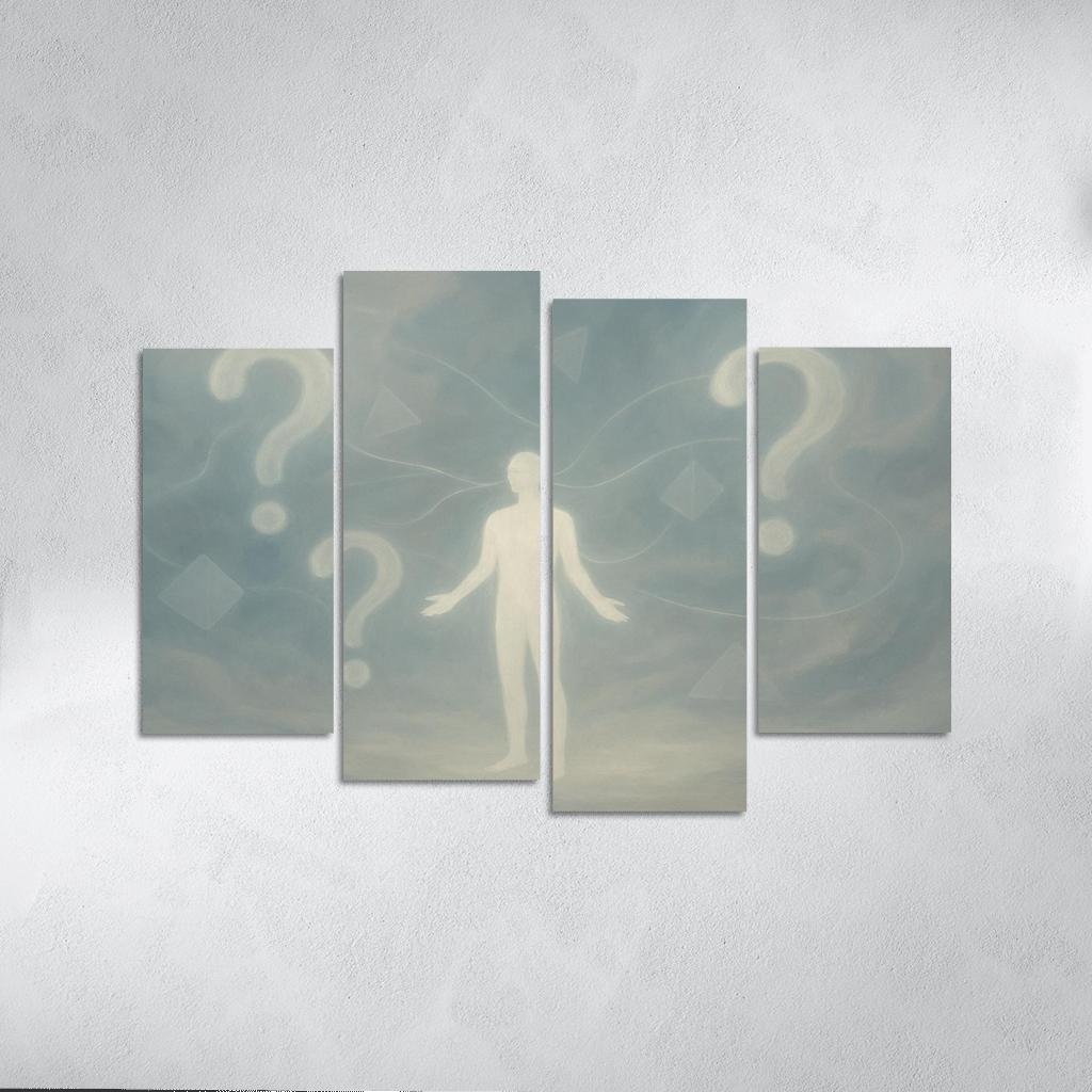 Symphony Of Silent Questions custom paintings frame