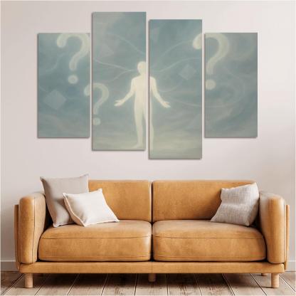 Symphony Of Silent Questions custom paintings frame