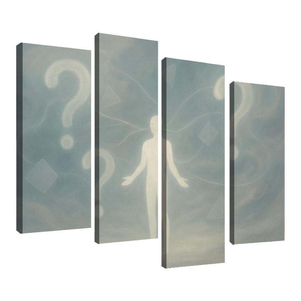 Symphony Of Silent Questions custom paintings frame