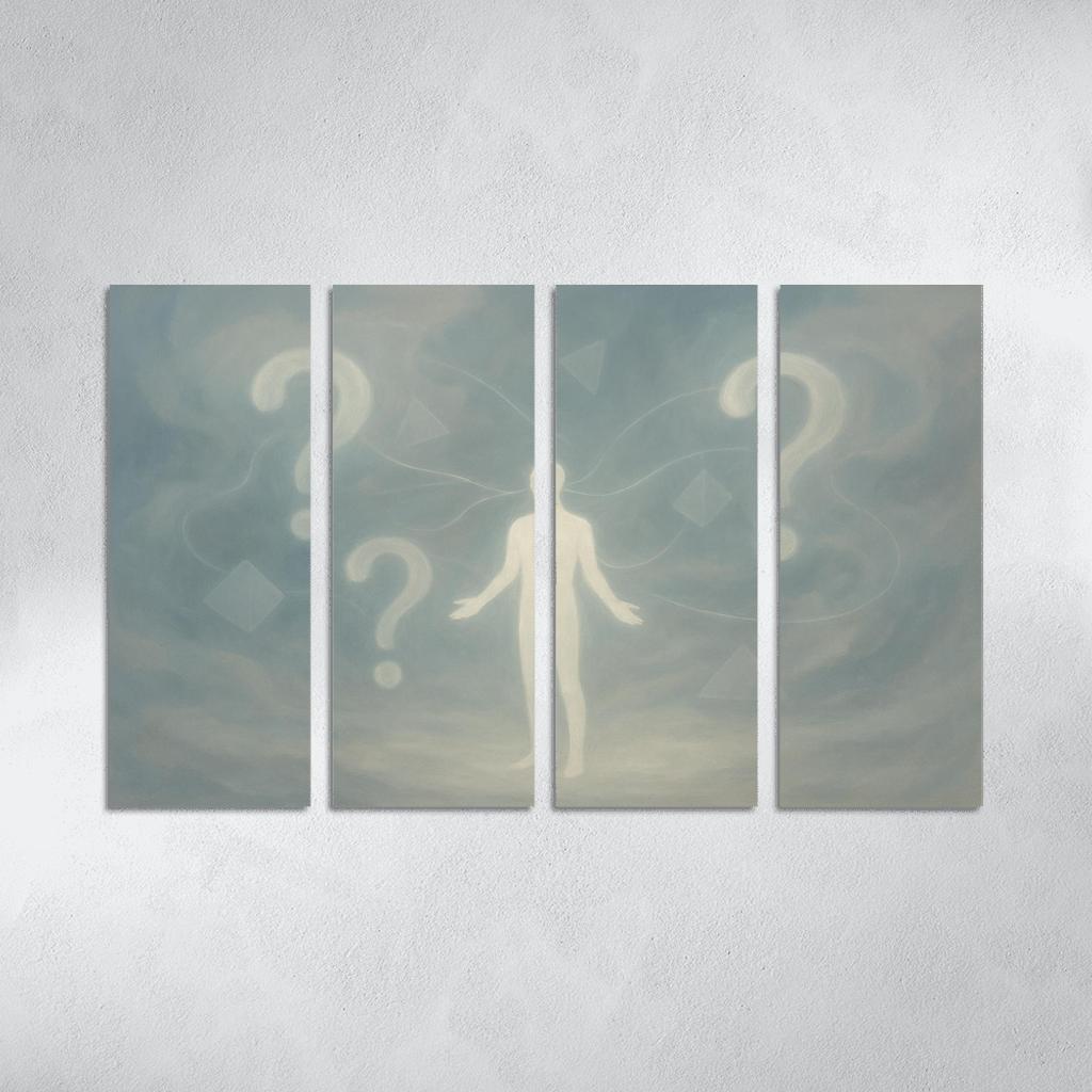 Symphony Of Silent Questions custom paintings frame