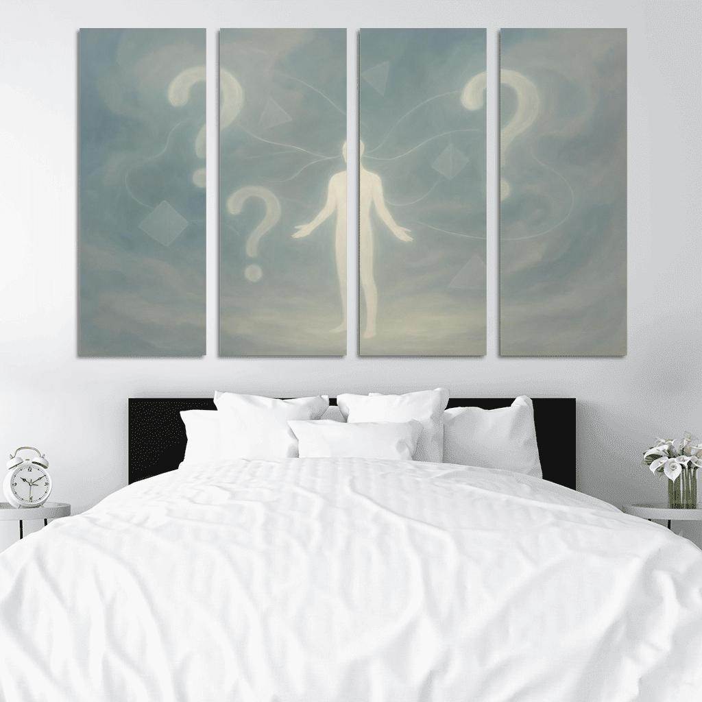 Symphony Of Silent Questions custom paintings frame